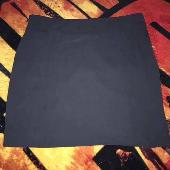 Ann Taylor loft blue/grey mini skirt size 6 💕 - Picture 6 of 7